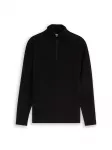 TOM TAILOR DENIM Megztinis juoda