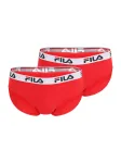 FILA Vyri&scaron;kos kelnaitės raudona / juoda / balta