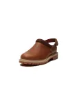 TIMBERLAND Loaferai 'Clog Shoe' smėlio spalva