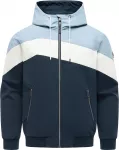 Ragwear Funkcinė striukė 'Stewie Block Youmodo' tamsiai mėlyna / &scaron;viesiai mėlyna / balta