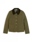 TOMMY HILFIGER Demisezoninė striukė alyvuogių spalva