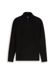 TOM TAILOR DENIM Megztinis juoda