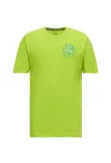 UNDER ARMOUR Sportiniai mar&scaron;kinėliai žalsvai mėlyna / kivių spalva / balta