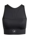 ADIDAS BY STELLA MCCARTNEY Sportiniai mar&scaron;kinėliai be rankovių ' Training Crop' juoda / balta