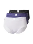 SLOGGI Moteri&scaron;kos kelnaitės 'Basic+' indigo spalva / margai juoda / balta