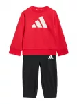 ADIDAS SPORTSWEAR Treniruočių kostiumas 'ESSENTIALS' raudona / juoda / balta