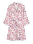VERO MODA Suknelė 'VMMENNY' mėlyna / oranžinė / rožių spalva / balta