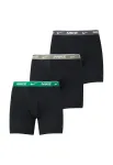 NIKE Underwear Boxer trumpikės smėlio spalva / pilka / žalia / juoda
