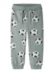 NAME IT Kelnės 'NMMLOUIE' nefrito spalva / juoda / balta