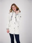 ankerglut Striukė-paltas 'Regenjacke Friesennerz Ankerglutbucht Damen &Uuml;bergangsjacke Kapuze' balta