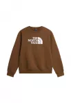 THE NORTH FACE Megztinis be užsegimo 'ESSENTIAL' ruda / balta