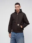 Carhartt WIP Demisezoninė striukė 'Active' tamsiai ruda