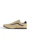 VANS Sportbačiai be auliuko smėlio spalva / juoda