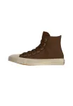 CONVERSE Sportbačiai su auliuku 'CHUCK TAYLOR ALL STAR' smėlio spalva / tamsiai ruda / juoda