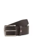 TOMMY HILFIGER Diržas 'DENTON 4.0' tamsiai ruda
