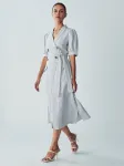 Willa Suknelė 'Hampton' pilka / balta
