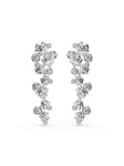 Swarovski Auskarai 'Constella' sidabrinė / skaidri spalva