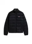 Tommy Jeans Demisezoninė striukė juoda