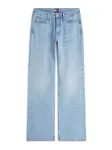 Tommy Jeans Džinsai 'Mid Rise Whiskered Bootcut' &scaron;viesiai mėlyna