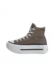 CONVERSE Sportbačiai su auliuku 'CHUCK TAYLOR ALL STAR LIFT DOUBLE STACK' pilka
