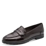 Tamaris Loaferai tamsiai ruda