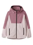 NAME IT Funkcinė striukė alyvinė spalva / rausvai violetinė spalva