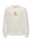 Only & Sons Junior Megztinis be užsegimo 'OSJCHRISTMAS' žalia / raudona / juoda / balta