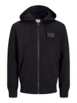 JACK & JONES Džemperis pilka / juoda