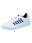 K-SWISS Batai su rai&scaron;teliais 'Court Chasseur' juoda / balta
