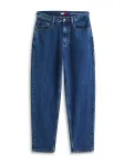 Tommy Jeans Džinsai 'Ultra High Rise Tapered Mom' tamsiai (džinso) mėlyna