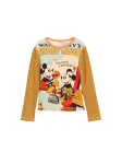 Desigual Mar&scaron;kinėliai 'Mickey Mouse' pastelinė mėlyna / kario spalva / oranžinė / raudona