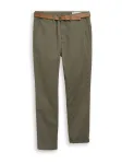 TOM TAILOR DENIM &bdquo;Chino&ldquo; stiliaus kelnės alyvuogių spalva