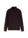 TOM TAILOR DENIM Megztinis tamsiai violetinė