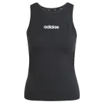 ADIDAS SPORTSWEAR Sportiniai mar&scaron;kinėliai be rankovių 'Essentials' juoda / balta