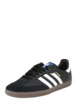 ADIDAS ORIGINALS Sportbačiai be auliuko 'Samba' mėlyna / auksas / juoda / balta