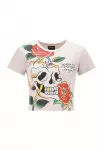 Ed Hardy Mar&scaron;kinėliai nebalintos drobės spalva / geltona / žalia / raudona