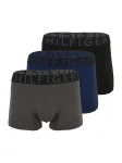 Tommy Hilfiger Underwear Boxer trumpikės tamsiai mėlyna / rausvai pilka / juoda