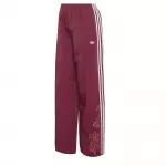 ADIDAS ORIGINALS Kelnės 'Firebird' tamsiai rožinė / vy&scaron;ninė spalva / balta