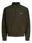 JACK & JONES Demisezoninė striukė 'JJEBROOKLYN' alyvuogių spalva