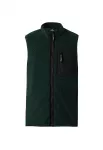 Volcom Liemenė 'MUZZER FUZZAR' tamsiai žalia / juoda