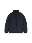 TOM TAILOR DENIM Žieminė striukė tamsiai mėlyna