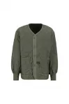 ALPHA INDUSTRIES Demisezoninė striukė 'Heritage' žalia