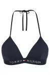 Tommy Hilfiger Underwear Bikinio vir&scaron;utinė dalis tamsiai mėlyna / raudona / balta