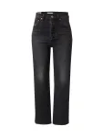 LEVI'S &reg; Džinsai 'Ribcage Straight Ankle' juodo džinso spalva