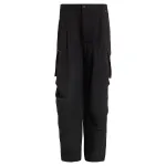 ADIDAS ORIGINALS Laisvo stiliaus kelnės 'Premium Essentials' juoda