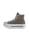 CONVERSE Sportbačiai su auliuku 'CHUCK TAYLOR ALL STAR LIFT DOUBLE STACK' pilka