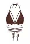 LSCN by LASCANA Bikinio vir&scaron;utinė dalis ruda