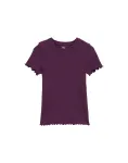 WE Fashion Mar&scaron;kinėliai tamsiai violetinė