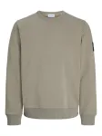 JACK & JONES Megztinis be užsegimo 'JJCleveland' nendrių spalva