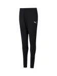 PUMA Sportinės kelnės 'TeamRise' juoda / balta